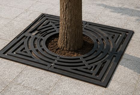 Architectural Tree Grating