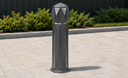 Cast Aluminium Decorative Bollard thumbnail 5