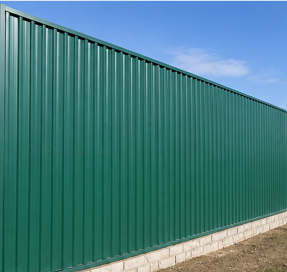 Corrugated Sheet Fencing