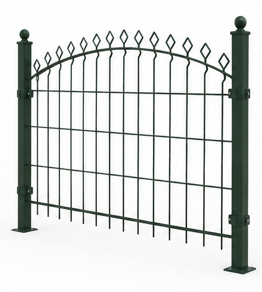 Decorative Welded Security Fence