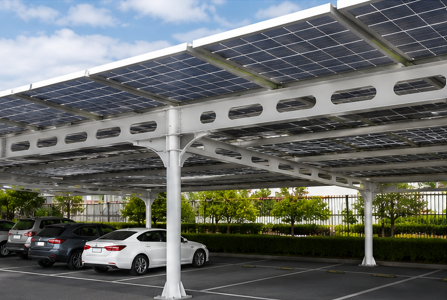 Solar Parking Shade