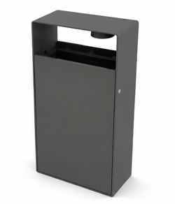 Waste Bin with Ashtray thumbnail 3