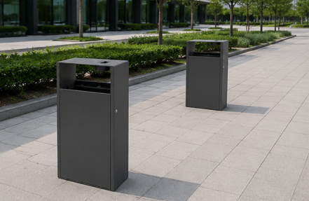 Waste Bin with Ashtray thumbnail 5